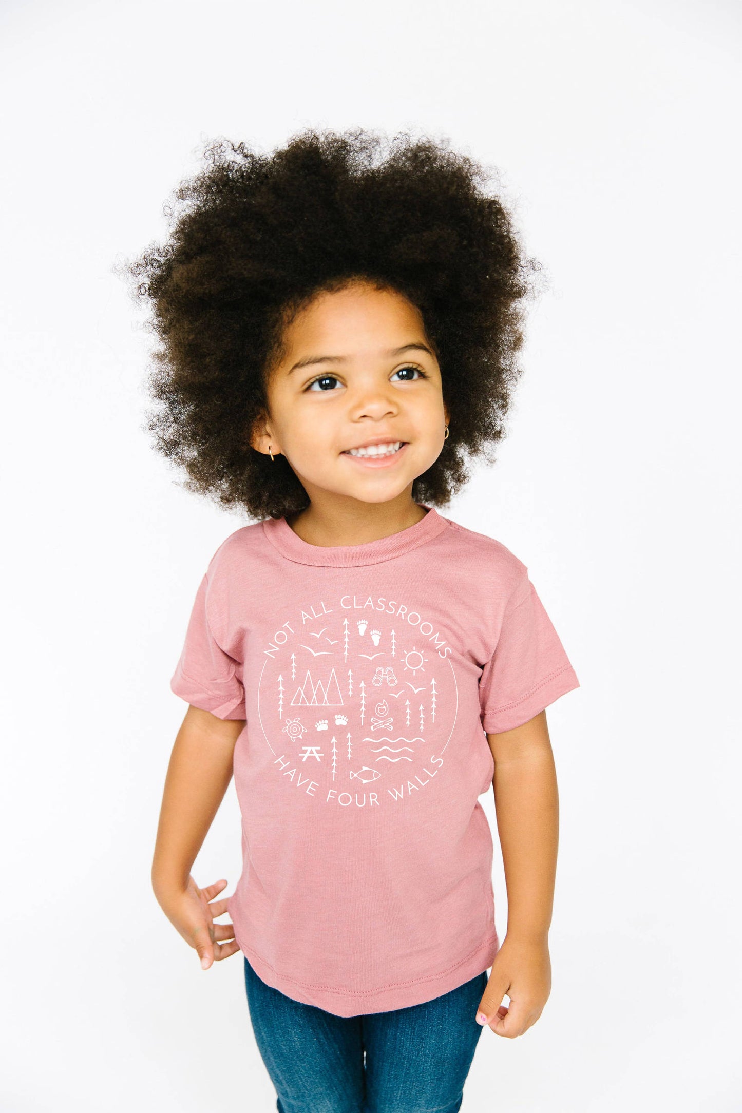 Not All Classrooms Have Four Walls Kids Tee | Eco Friendly