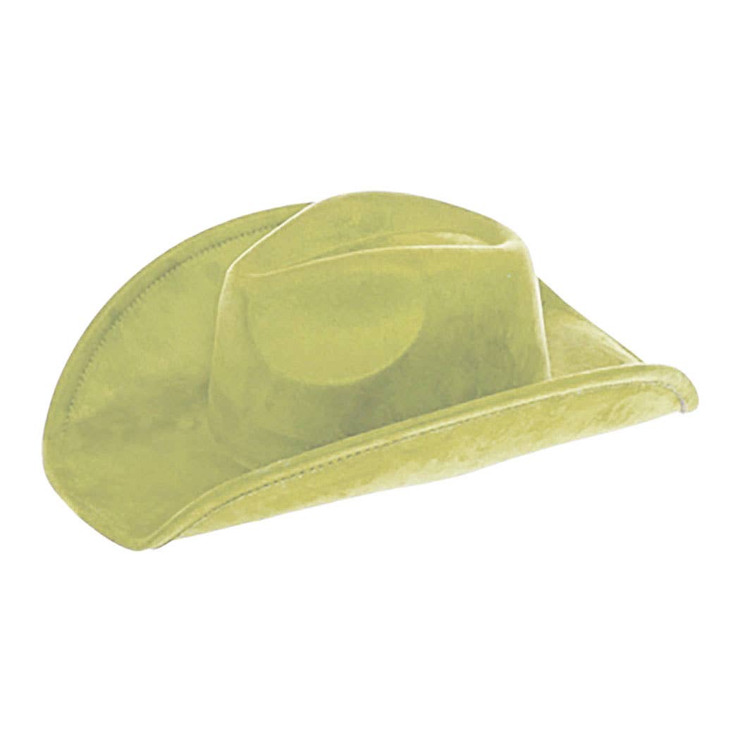 Vegan Suede Classic Cowboy Hat - Adjustable & Durable