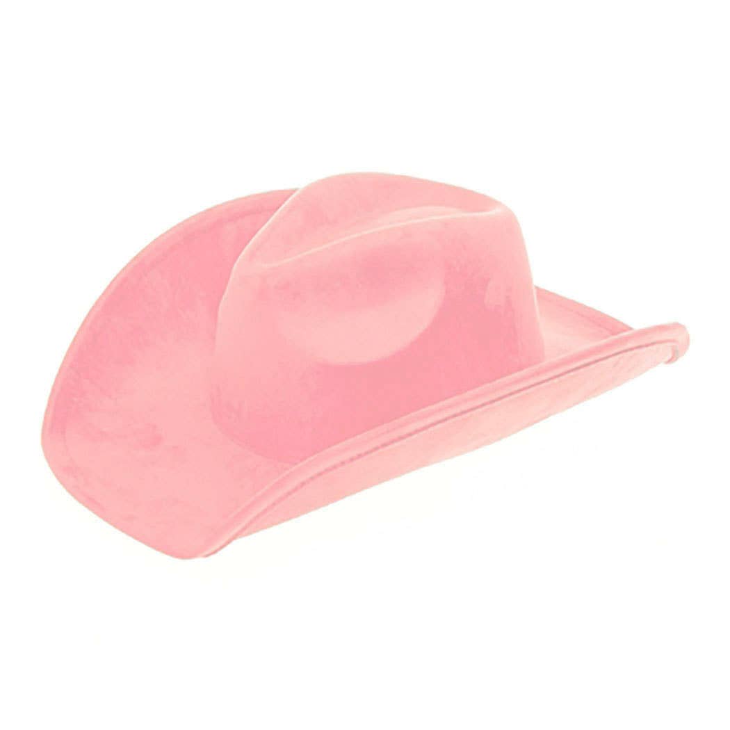 Vegan Suede Classic Cowboy Hat - Adjustable & Durable