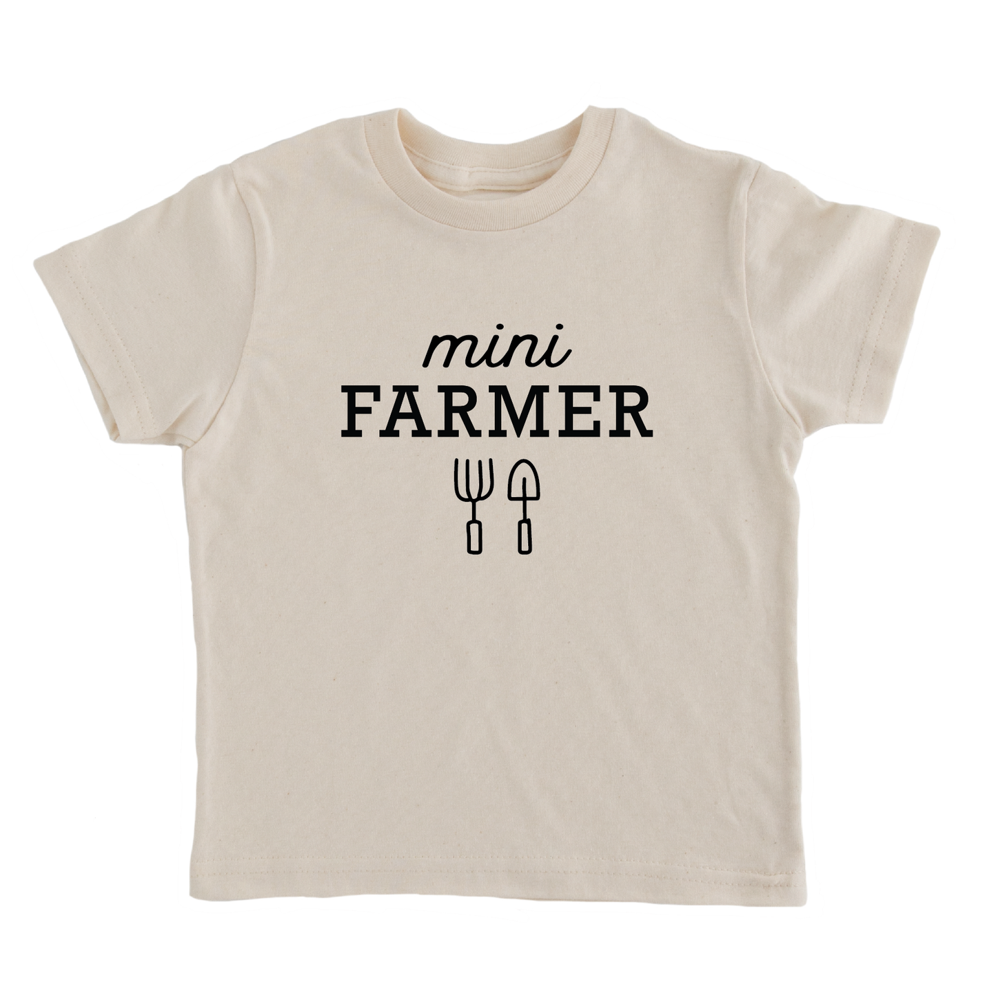 Mini Farmer Kids T-shirt | Eco Friendly Farm Graphic Tee