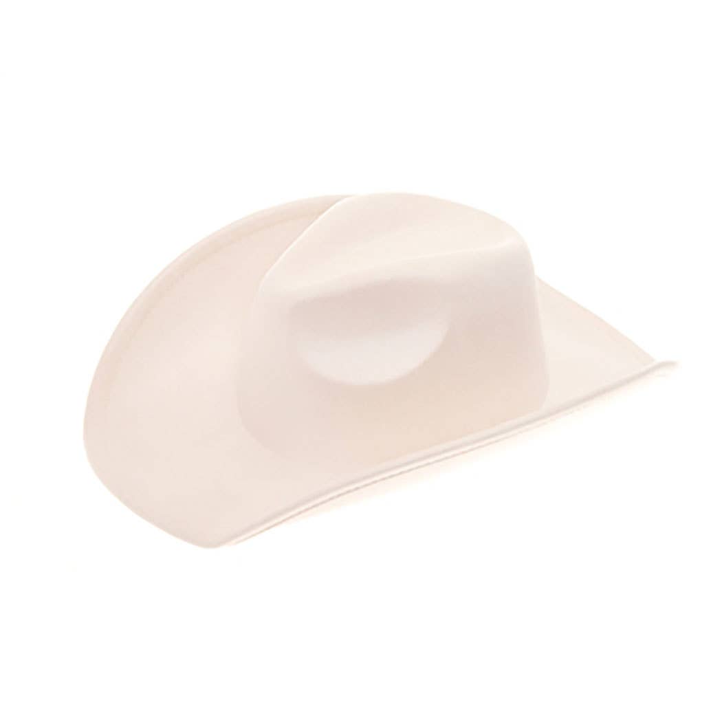Vegan Suede Classic Cowboy Hat - Adjustable & Durable