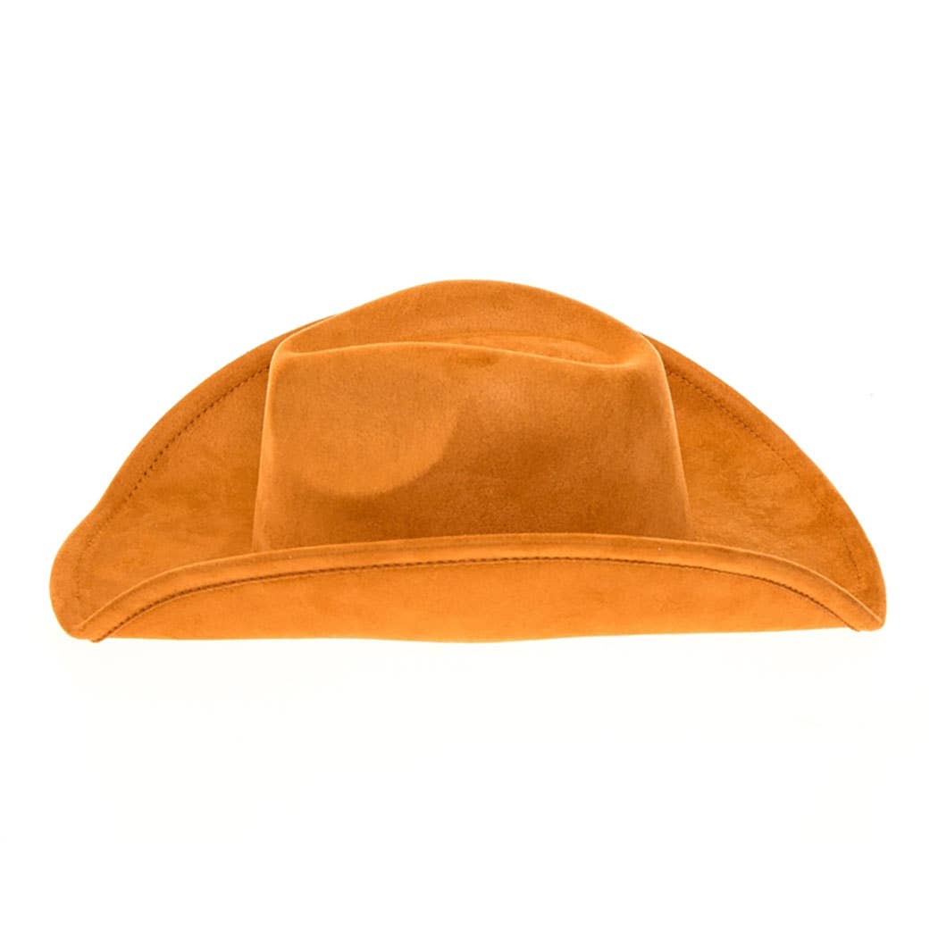 Vegan Suede Classic Cowboy Hat - Adjustable & Durable