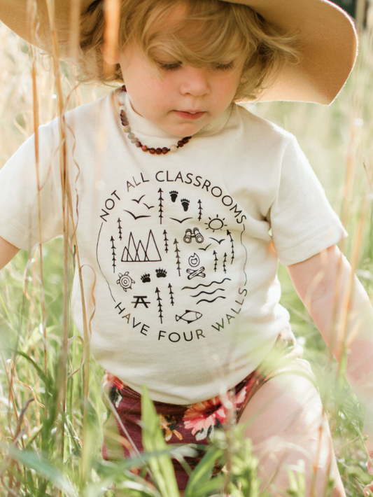 Not All Classrooms Have Four Walls Kids Tee | Eco Friendly